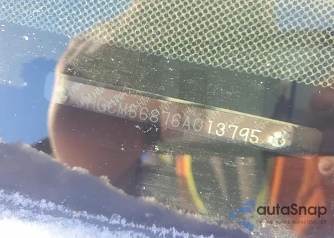 2006 Honda Accord Ex из США, поврежденный, VIN 1HGCM56876A013795